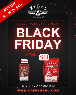Black Friday Coffee Sale: 40% OFF All Beans Until 11/30