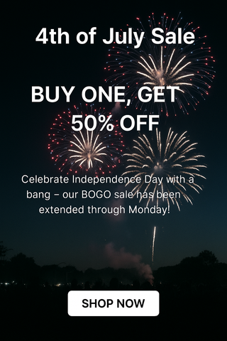 🎆 Our 4th of July Sale is Back and Extended! 🎇